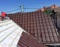 Reparații acoperișuri de urgență, terase