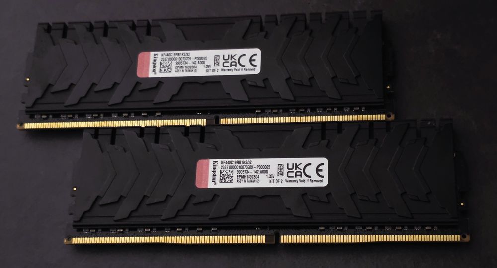 32GB RAM 4000MHz DDR FURY Renegade Black