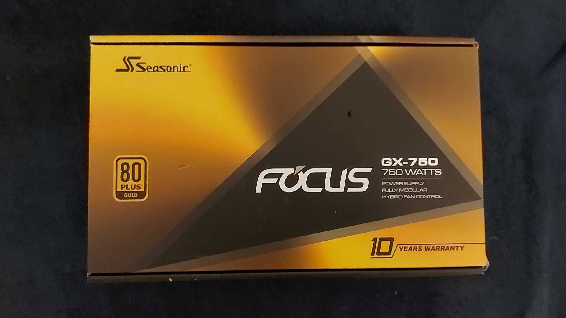 Sursa  Gaming  Seasonic 750W, FOCUS GX Series, 80 PLUS Gold, Modulara
