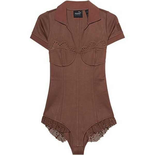 Body cu decupaje si volanas Puma Fenty by Rihanna