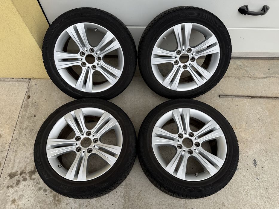 Roti - jante 17’ 5x120 BMW + Anvelope iarna Hankook 225/50 17
