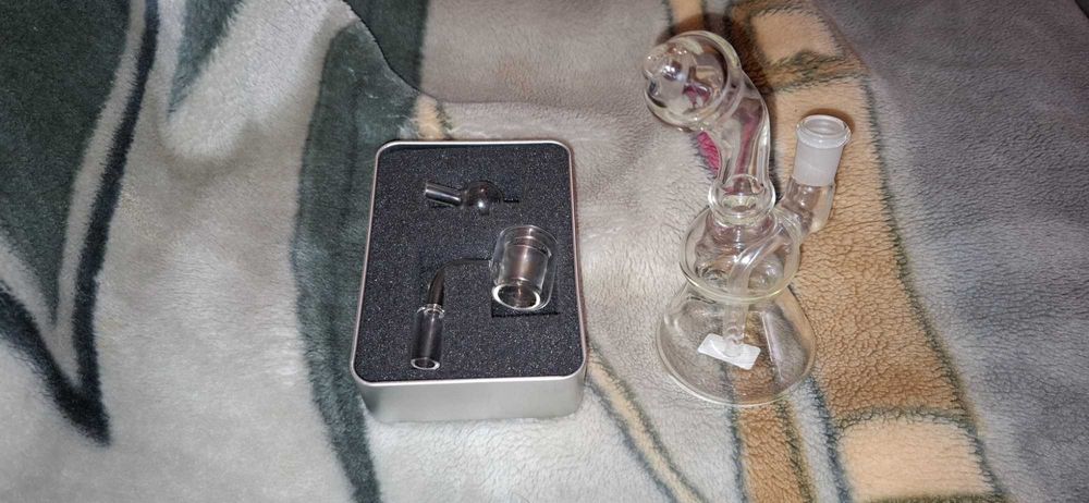 Vand set Bong de sticla