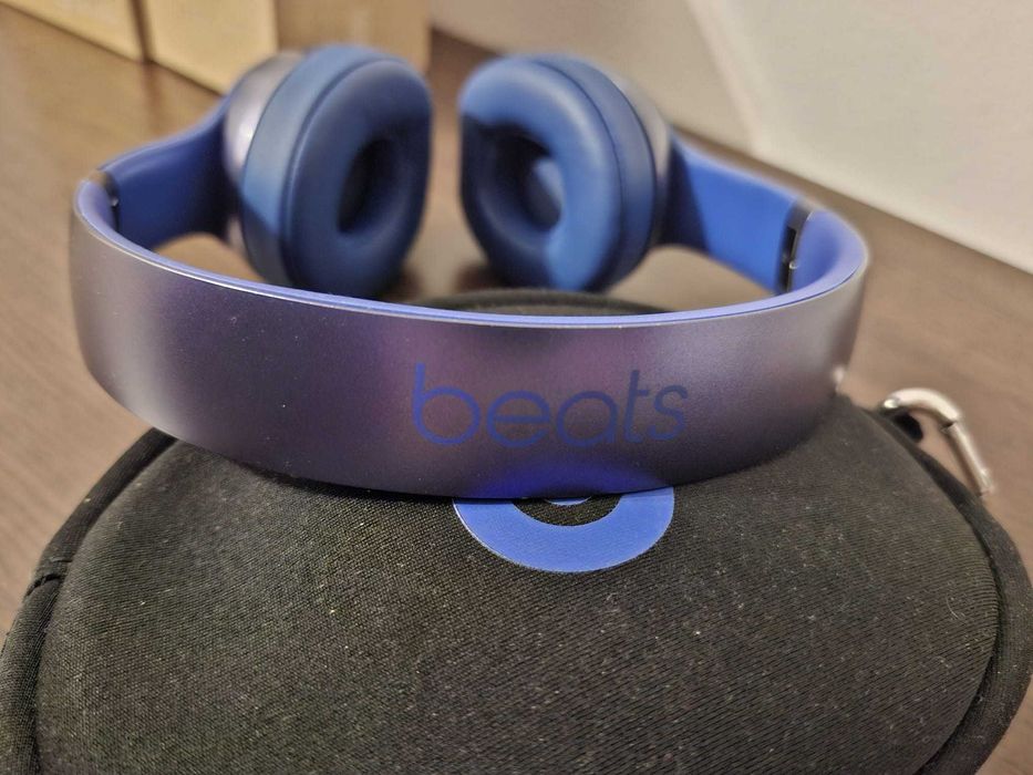 Casti audio Beats by Dr. Dre Solo 2 Royal Collection, Saphire Blue