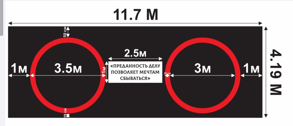 Борцовский ковер 12-12 м , маты НПЭ в наличие цена от Проиводителя