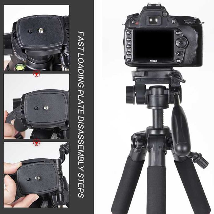 Професионална Тринога Tripod ZOMEi® За Фотография или Стрийминг