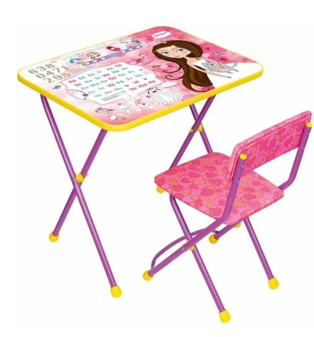 Новый комплект (столик и стульчик) Парта - стол Ника и слул