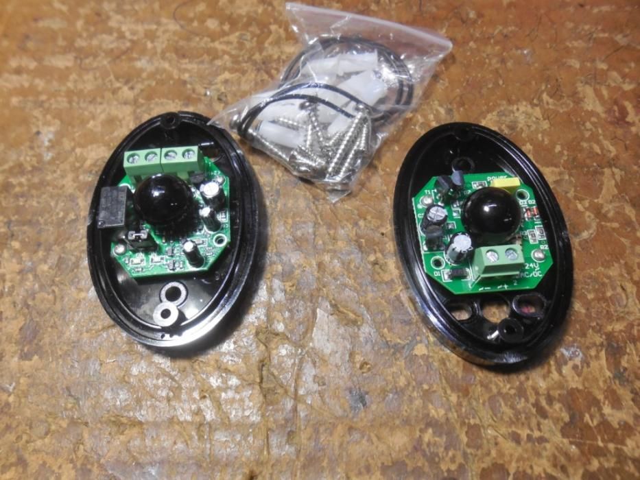 Инфракрасный барьер активный. Датчик для ворот, шлагбаумов