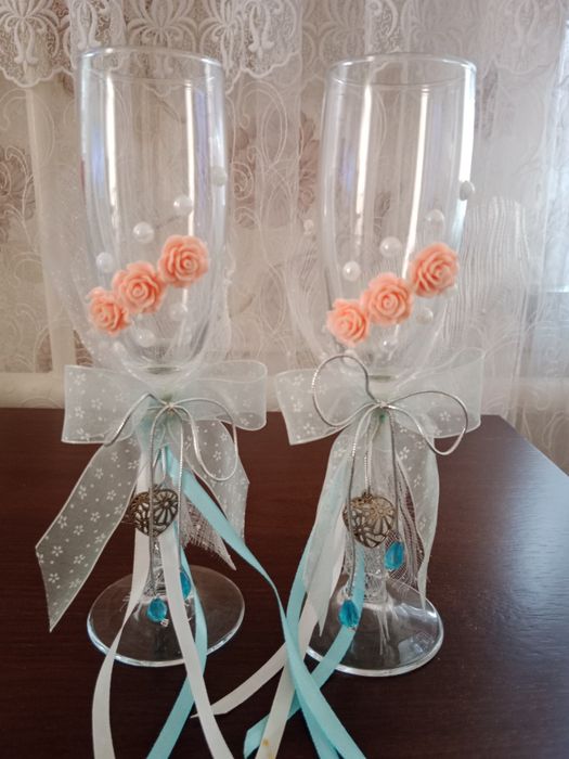 Продаются фужеры и хрустальный рожок