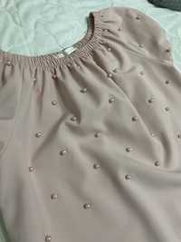 Платье (пудровый цвет) 48 размер