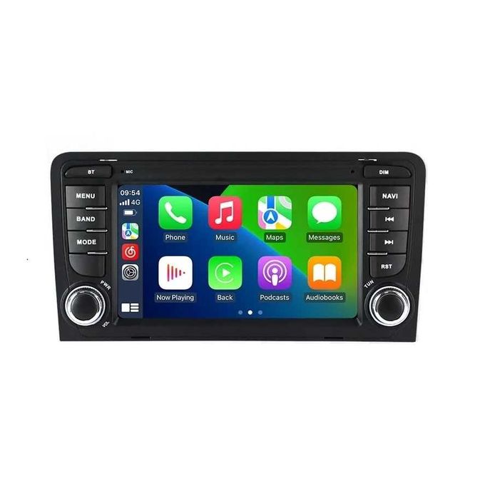 1-8GB Navigatie GPS Dedicata Audi A3 8P - Carplay Android Auto QLED