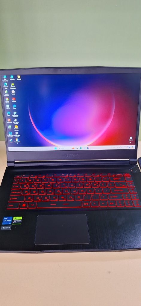 Msi Thin GF63 12UCX Игровой ноутбук