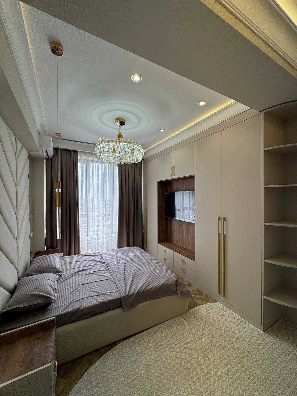 Квартира в элитном ЖК PRESTIGE GARDENS. Евро ремонт люкс, 90 м², 3-ком