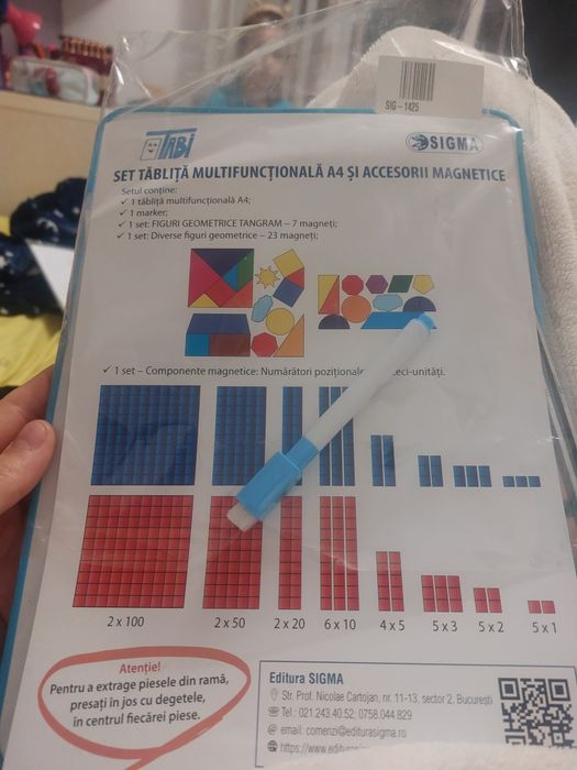 Tablita magnetica tabi