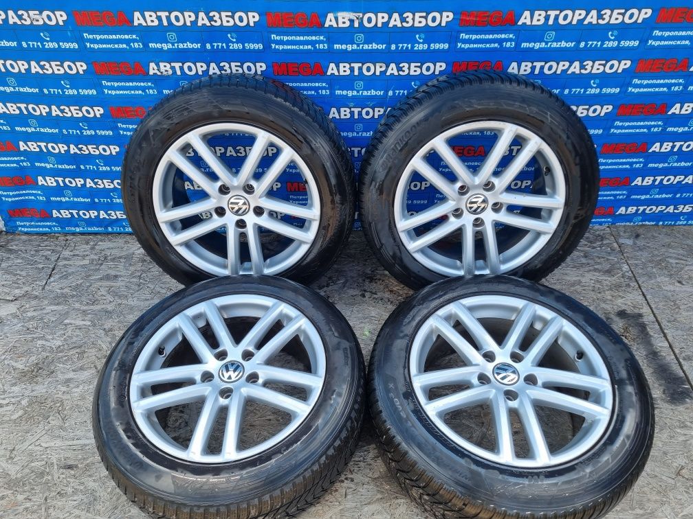 Диски R19 на VW Touareg.