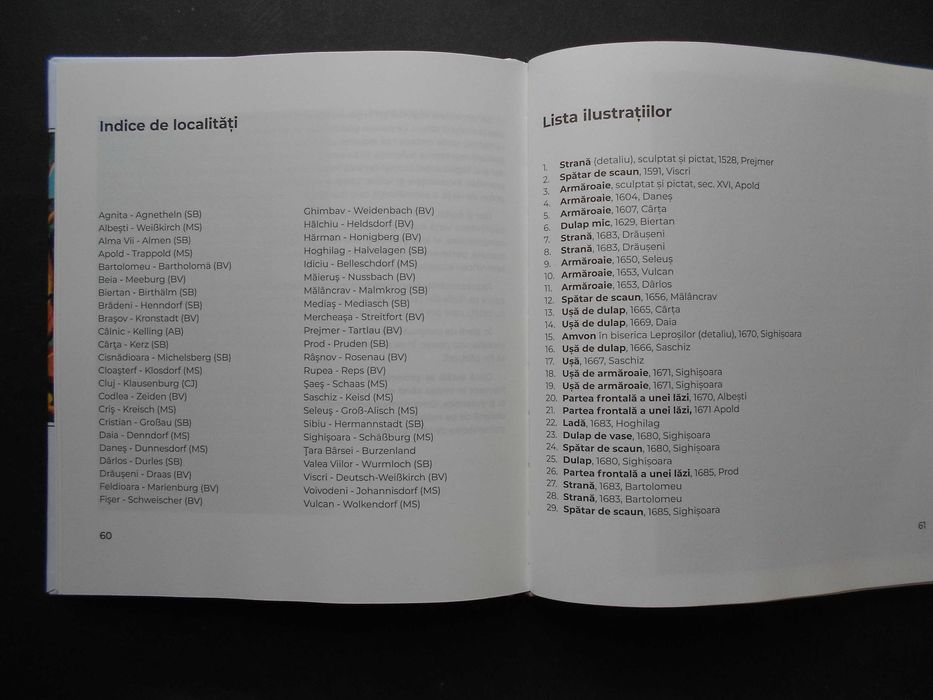 Pictura saseasca de mobila in Transilvania - Theo Zelgy