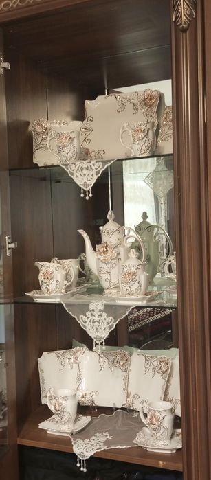 Servant 1ta qatori puwti 1ta qatori oq gulli