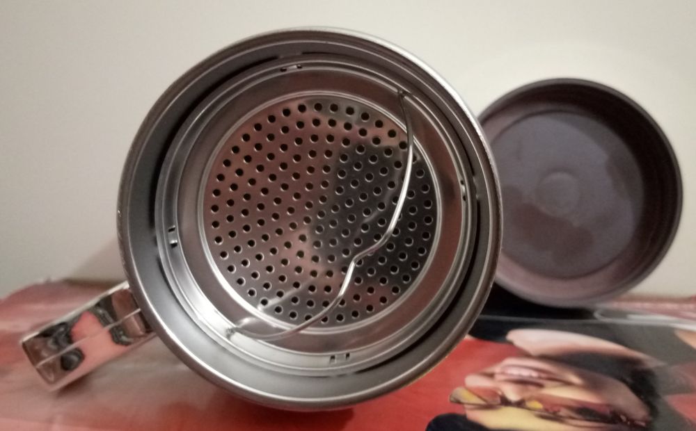 Кружка термос герметичная с крышкой и ситичком нержавейки термокружка