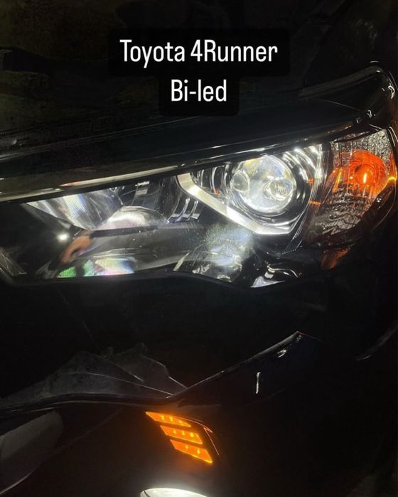 Bi led би лед полировка фар