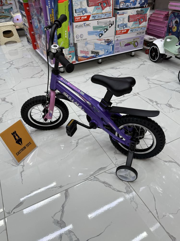 Велосипед Skillmax 12 размер (4-6 лет) Castrum Toys