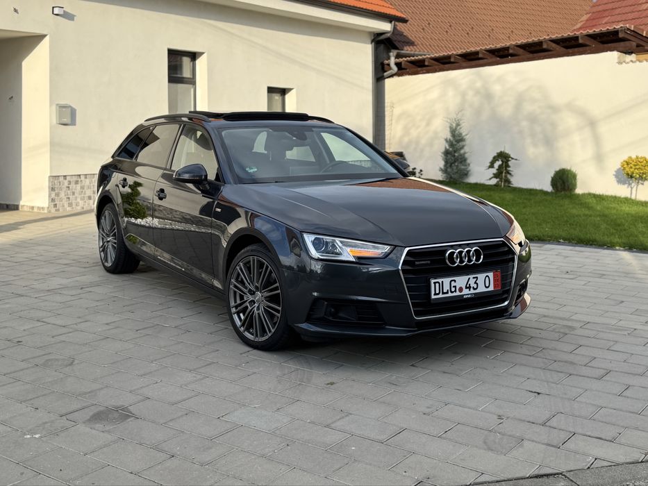 Audi A4 Quattro 2018 2.0 tdi 190 cp DSG panoramic/virtual distronic