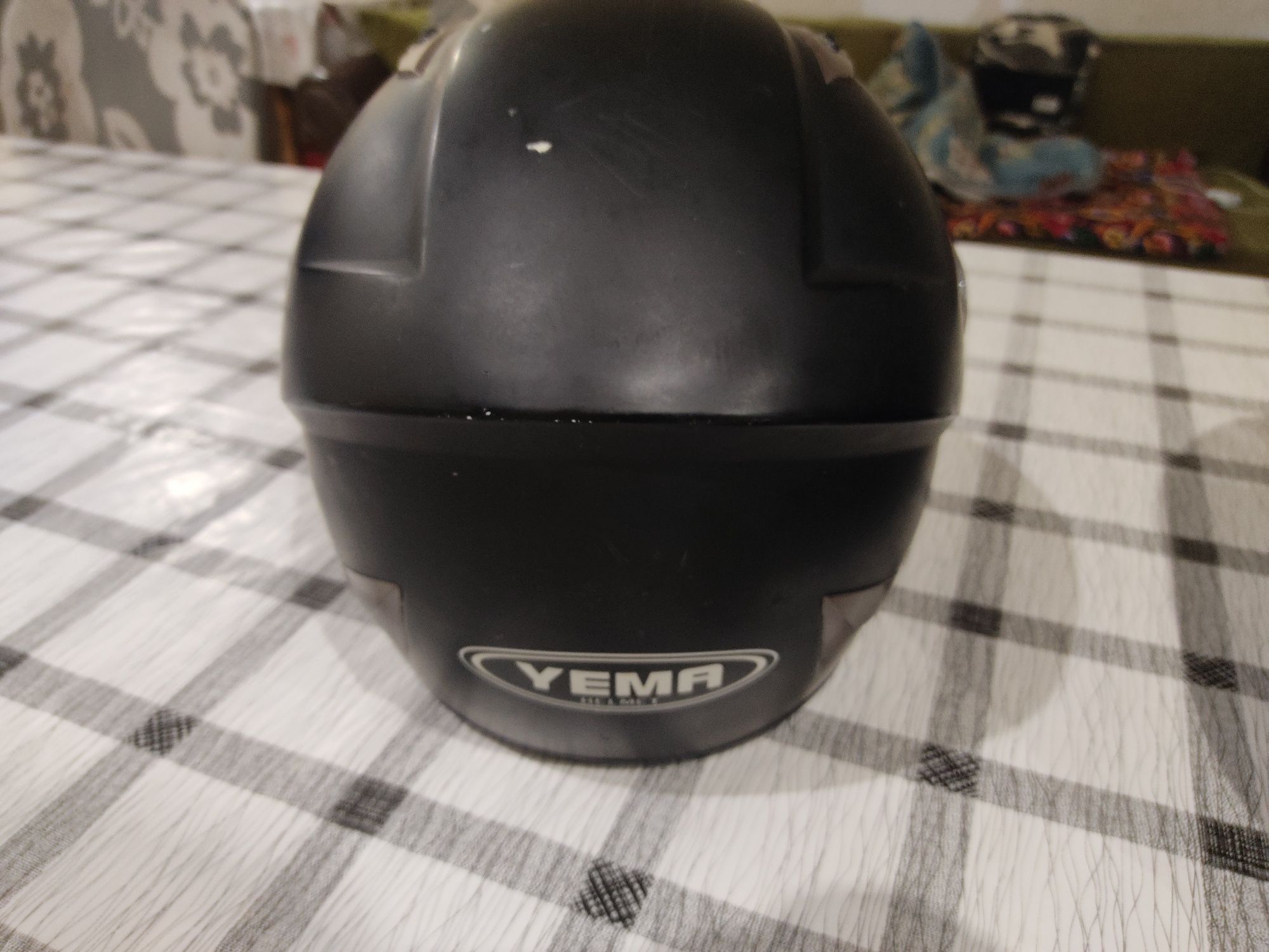 Мото шлем с сумкой
