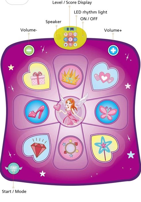 Детска музикална постелка за игра