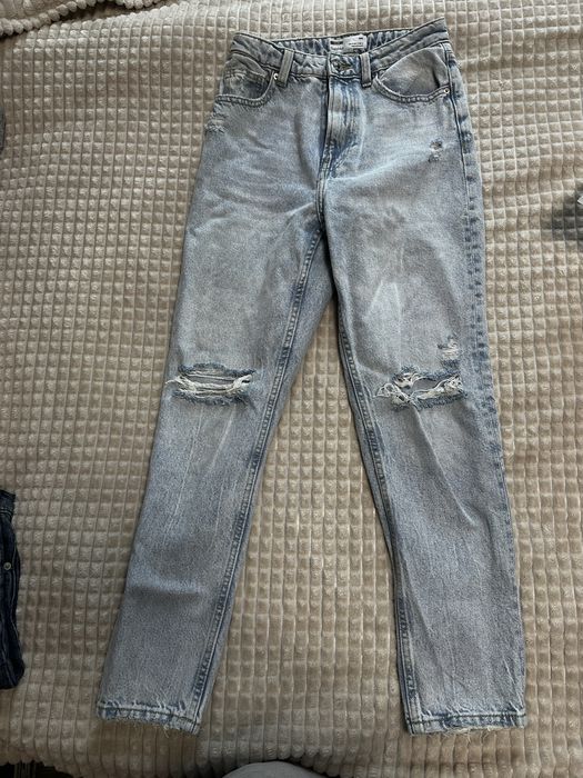 Bershka сини дънки