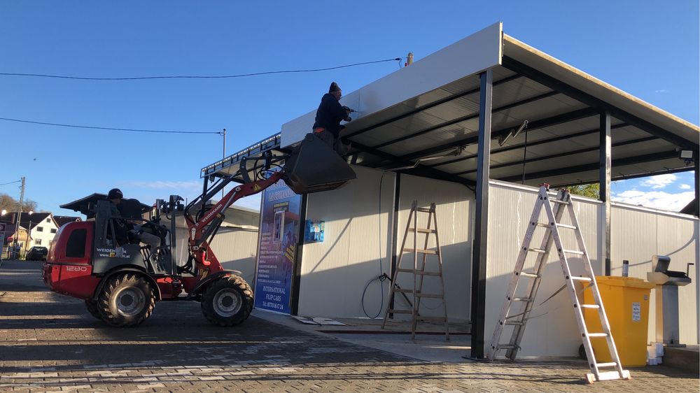 Spalatorie auto self service cu fise, bancnote, automatizari, jetoane