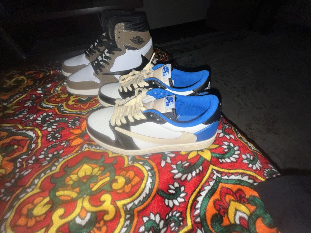 Nike jordan low x travis scott x fragment desing