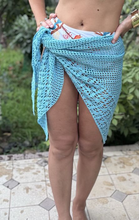 Шаль ручной работы