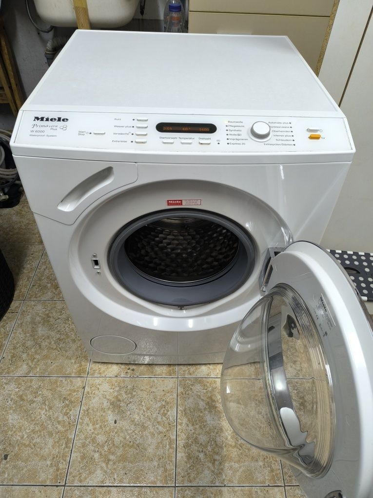 Пералня Miele W 6000 Prima Vera Plus - 8кг. 1600об. Инверторна.