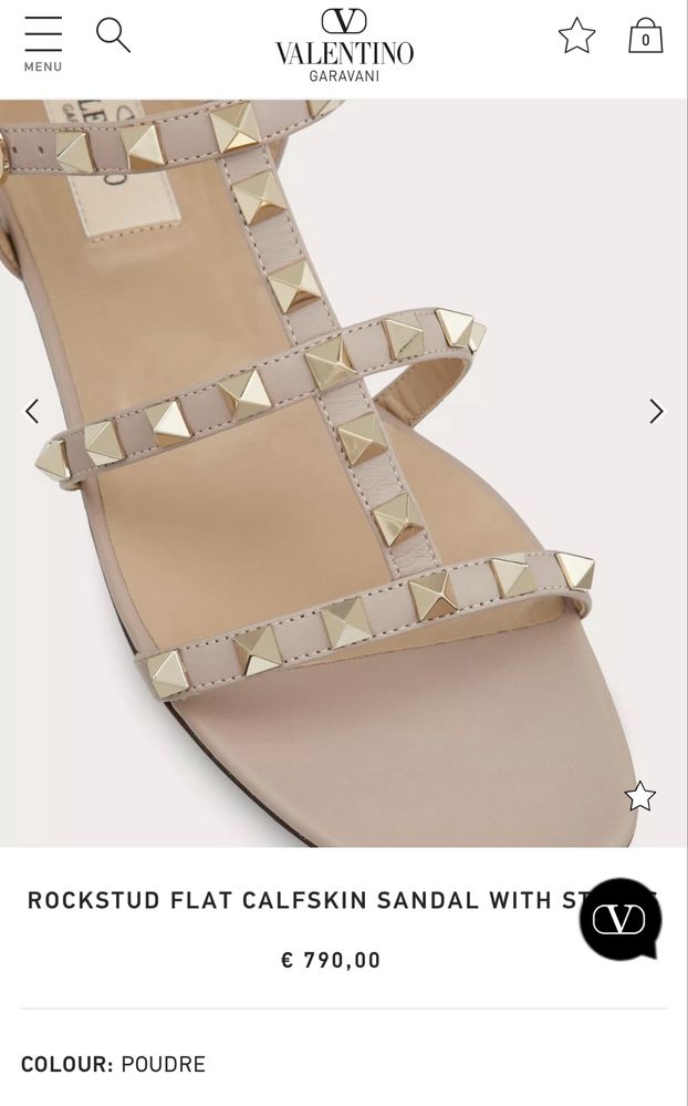 Сандали Valentino