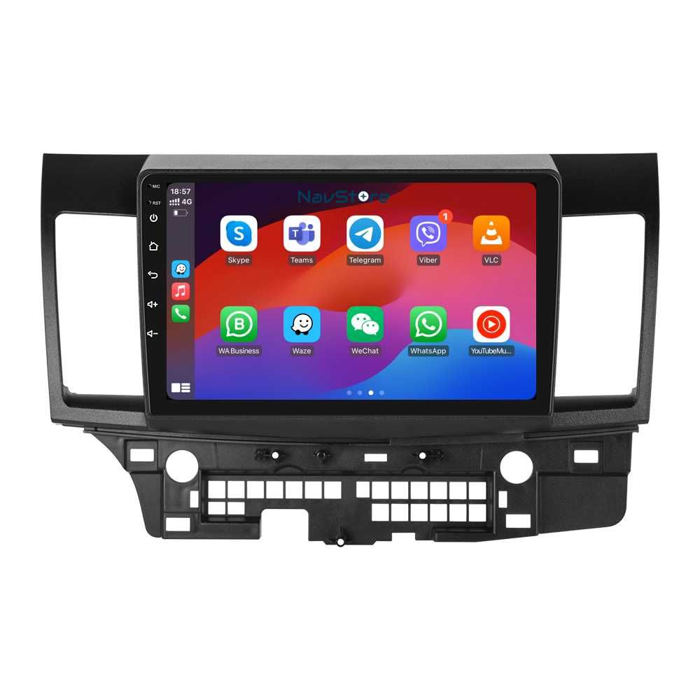 Navigatie Dedicata Mitsubishi Lancer (2007-2013), 9 Inch, BT, Carplay