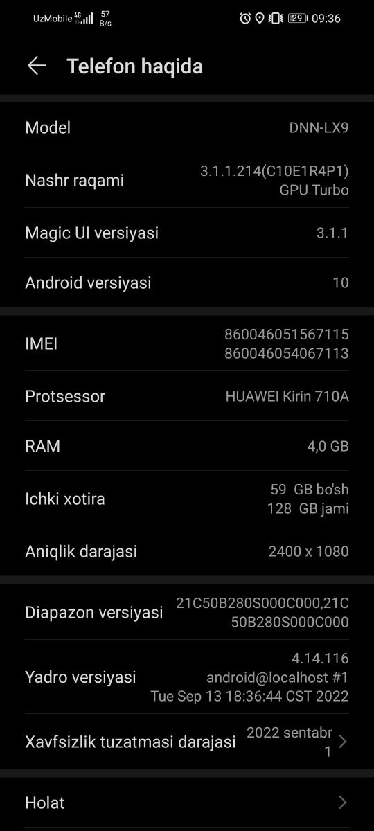 HONOR 10X Liteii
