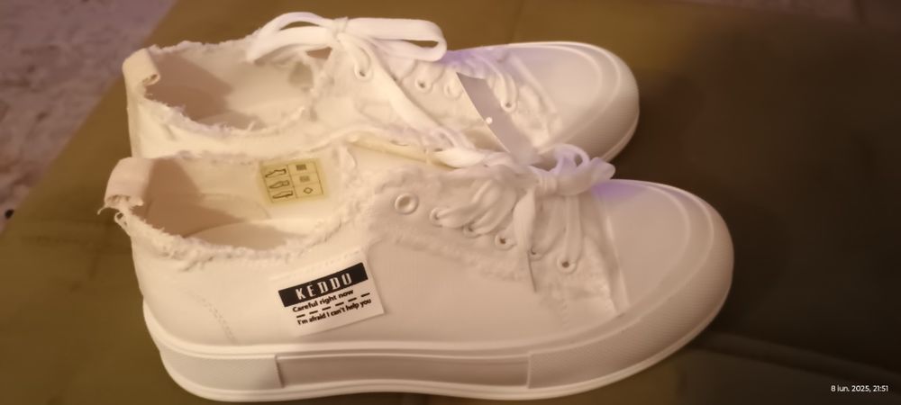 Tenisi sneakers de dama Keddo noi masura 41  26,5 cm interior