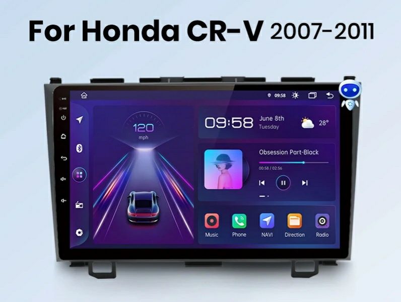 Navigatie Android dedicata HONDA CR-V (2007-2011)