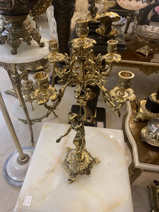 Set 2 sfesnice / bronz