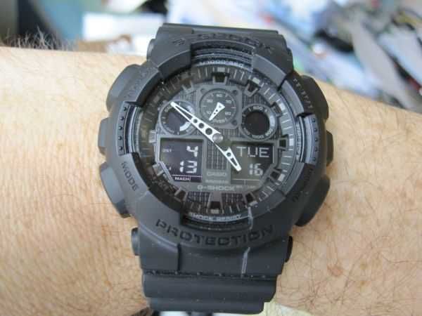 Спортен часовник Casio G Shock GA 100 Оригинал