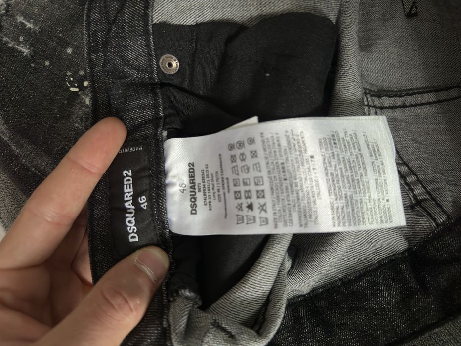 Къси дънки деним DSQUARED2 състояние чисто нови