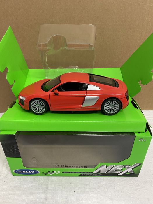 Welly AUDI R8 V10 an 2016 machetă auto metalică scara 1:24