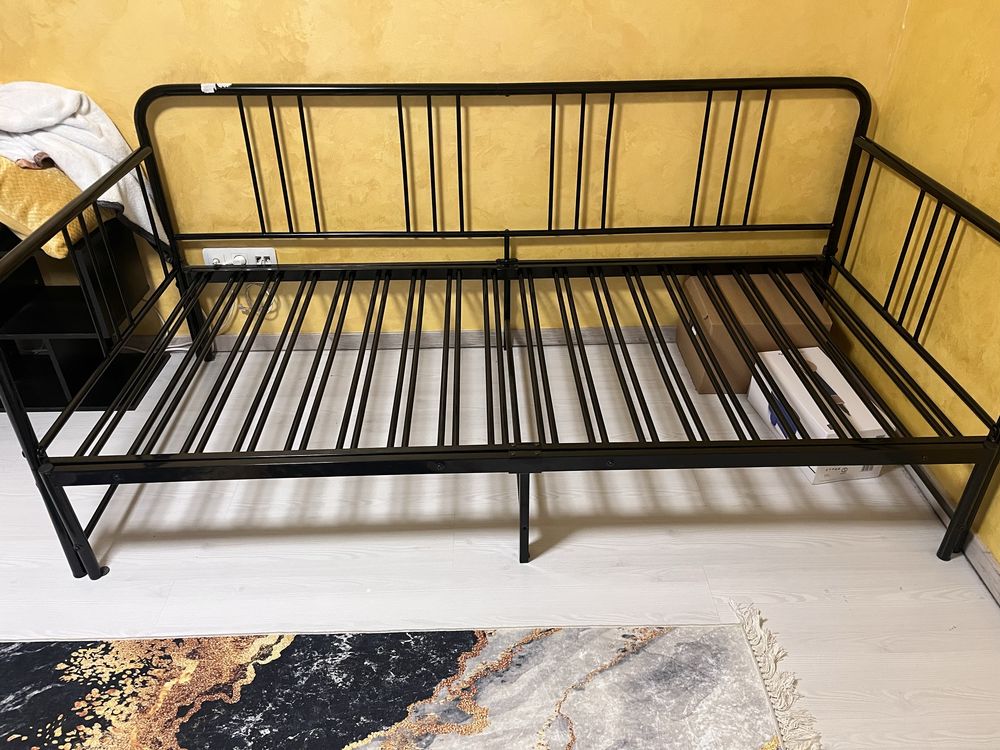 Cadru de pat canapea extensibila , negru