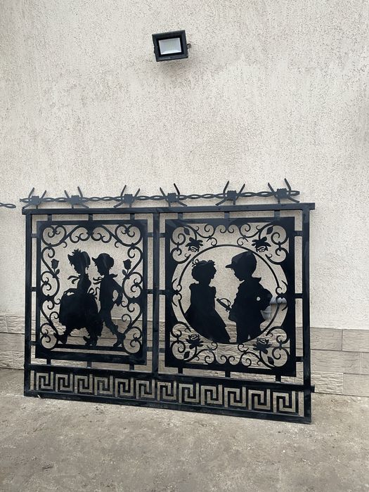 Vand trei plase gard