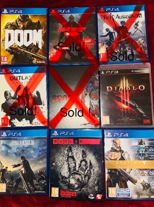 Игри за PS4 (  и  PS3 )