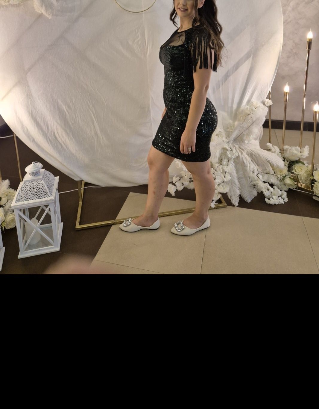 Rochie paiete  eleganta