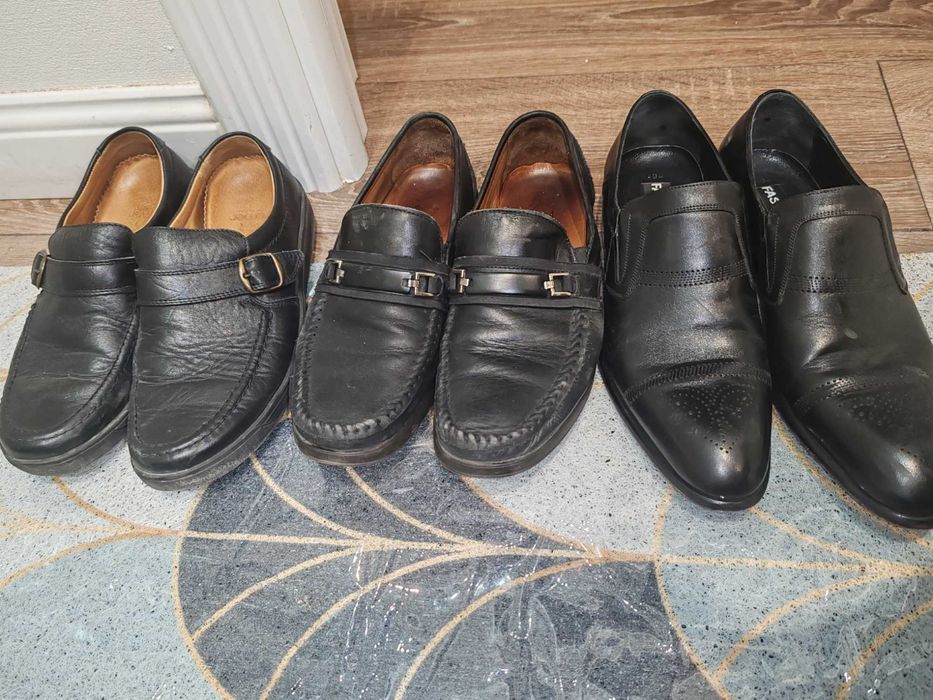 Мужские кожаные туфли