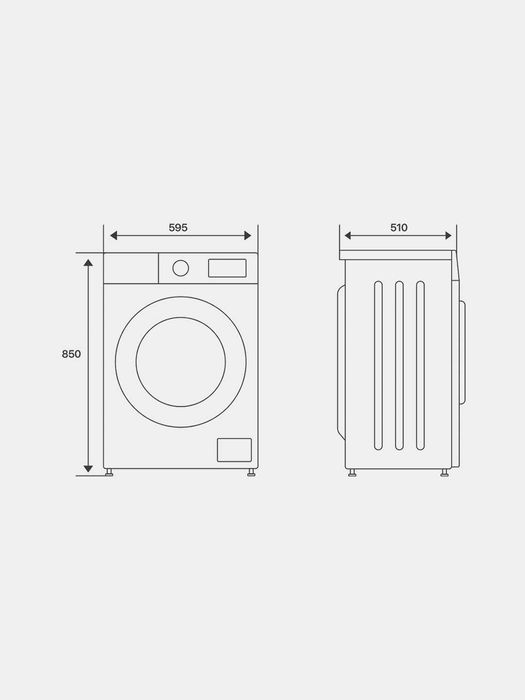 Стиральная Машина Hofmann WM612-2SDWHF