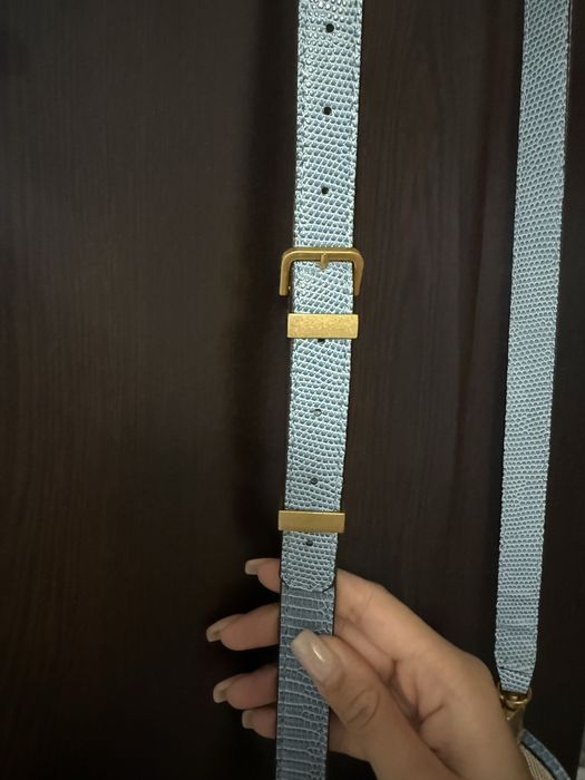Оригинална синя чанта GUESS