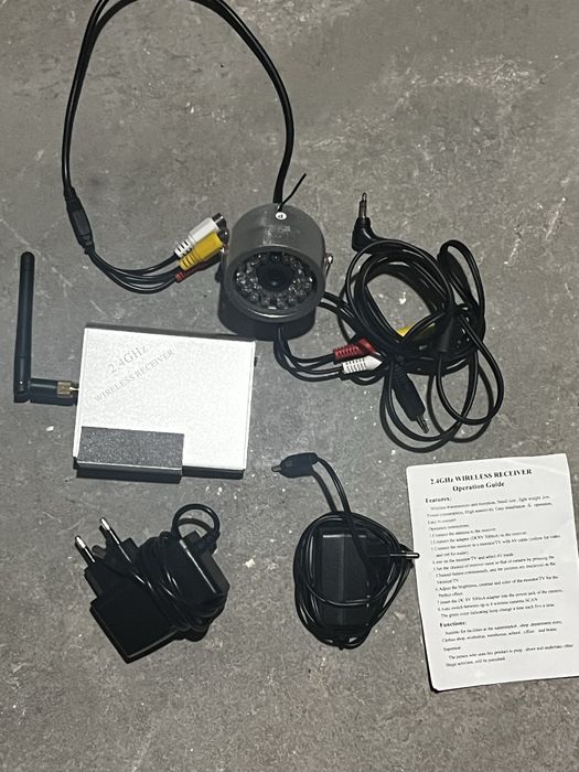 Безжична камера за наблюдение с приемник