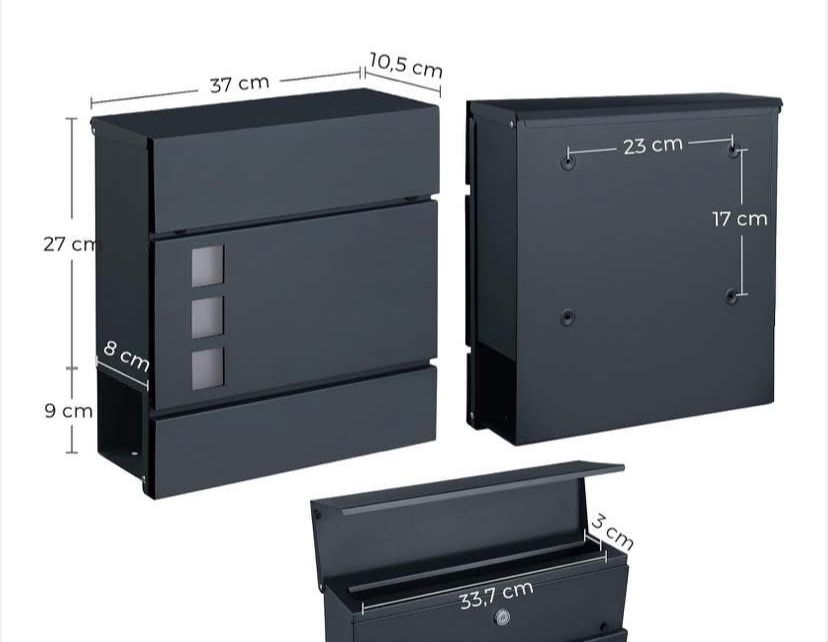 Пощенска кутия с ключалка