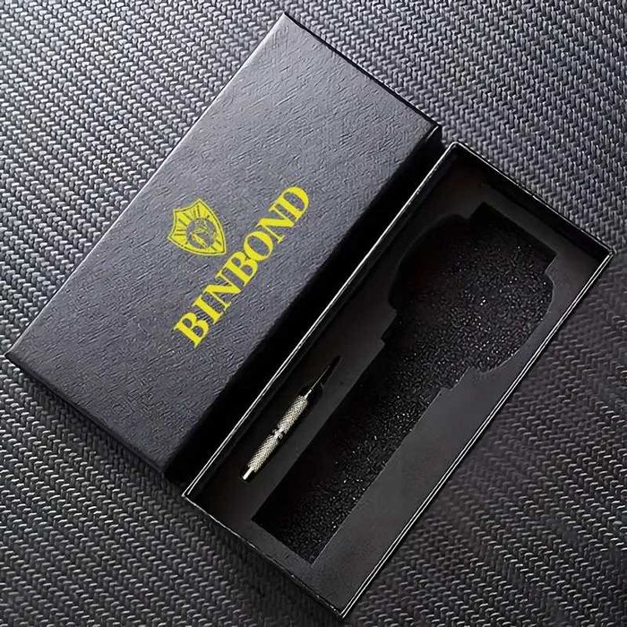 BINBOND erkaklar uchun mafkurasi aylana kadranli kvarts soat